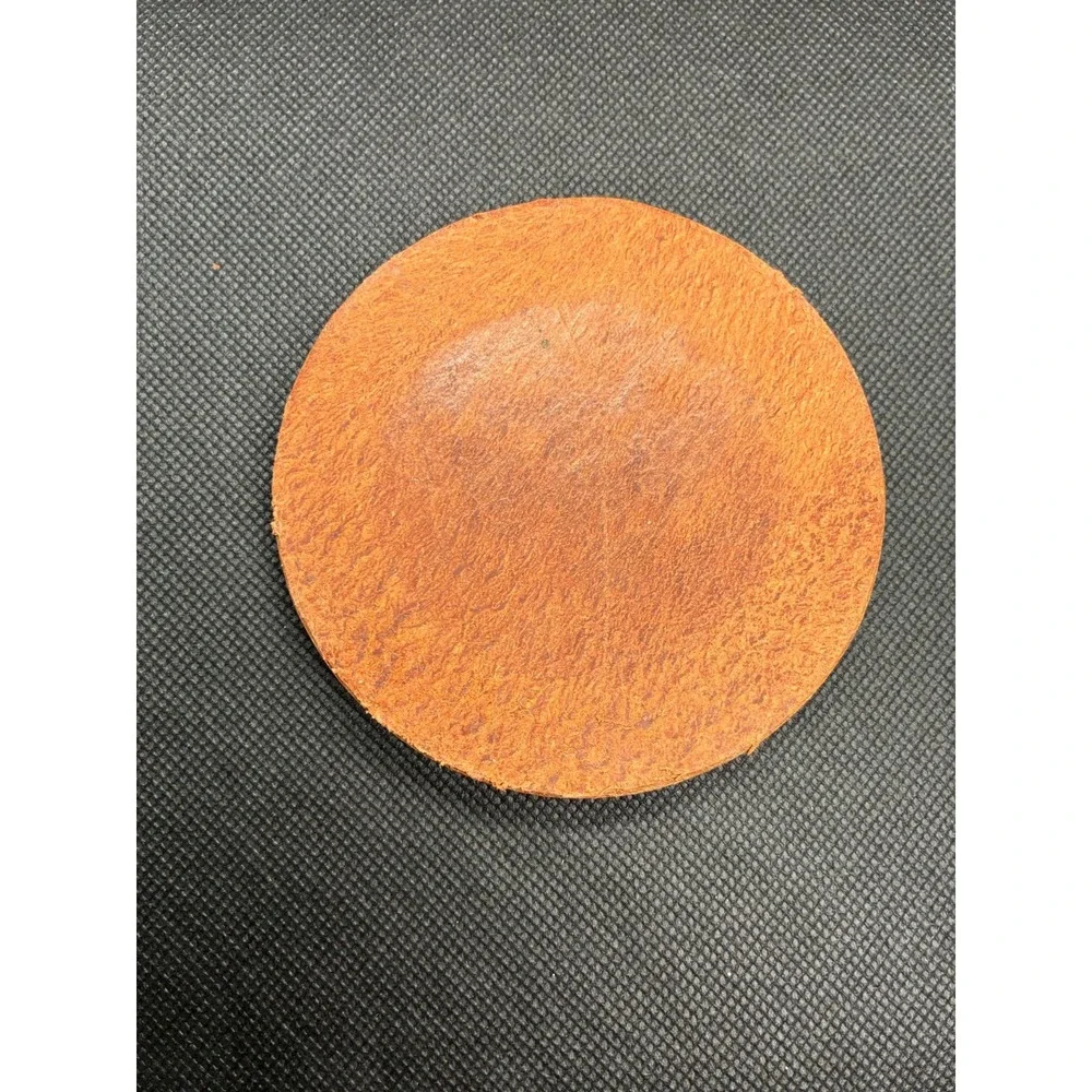 Handmade Leather Coaster Set Made in USA 250th Anniversary Eagle 1776-2026